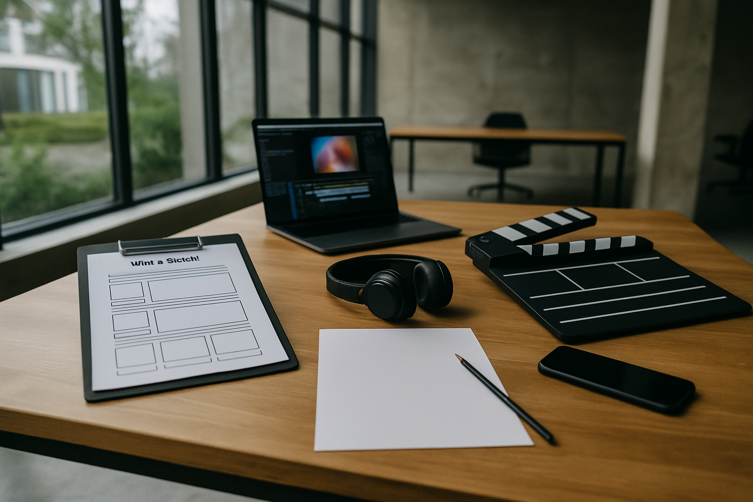 Bedrijfsvideo script - Het 3-stappenplan: Van een blanco vel naar een video script voorbeeld