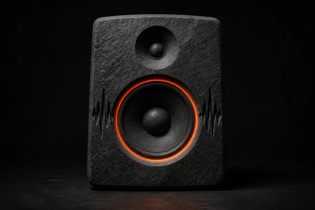 Studio speaker verbeeldt gericht sound design voor korte TikTok-video’s