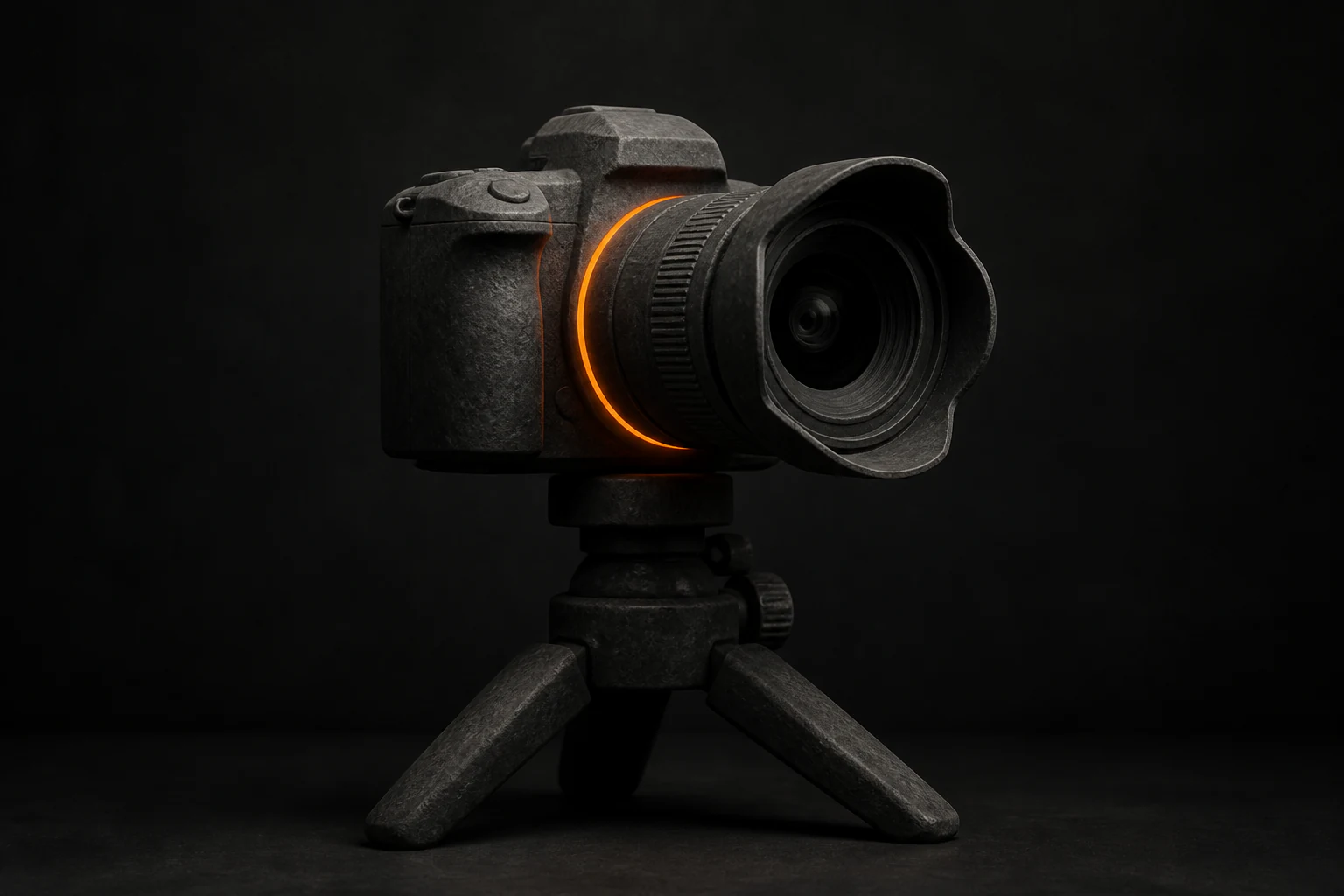 Professionele camera met groothoeklens voor een overtuigende woningpresentatie.