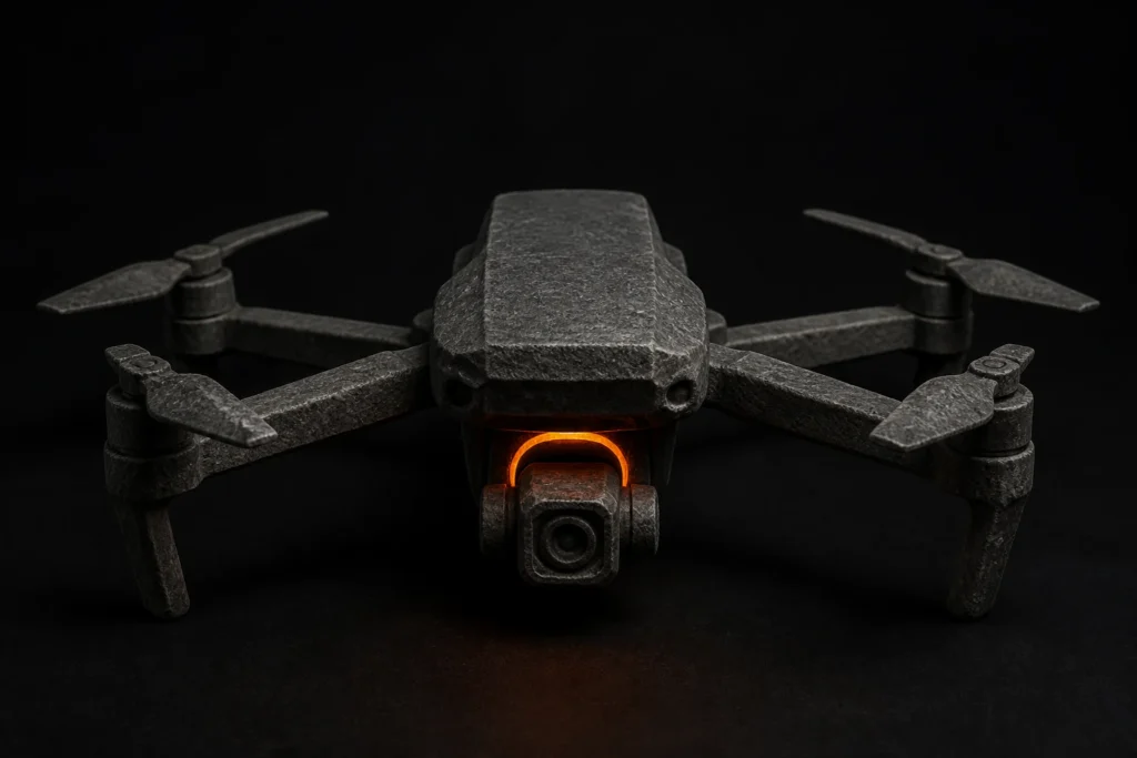Professionele cameradrone met centrale gimbal voor vastgoedvideo
