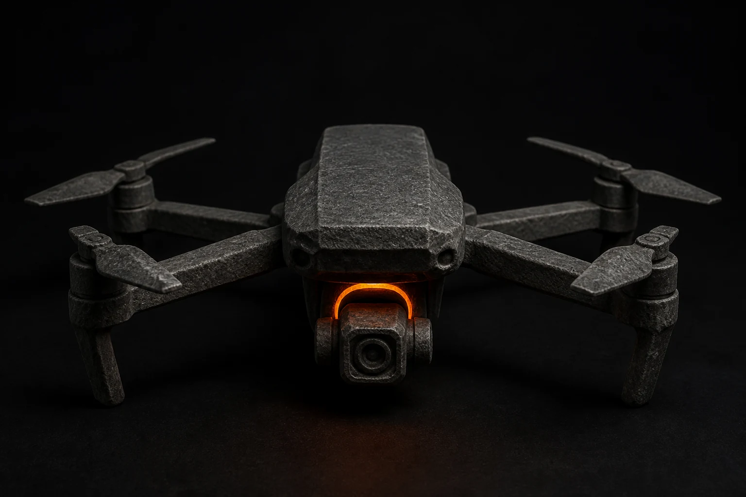 Professionele cameradrone met centrale gimbal voor vastgoedvideo