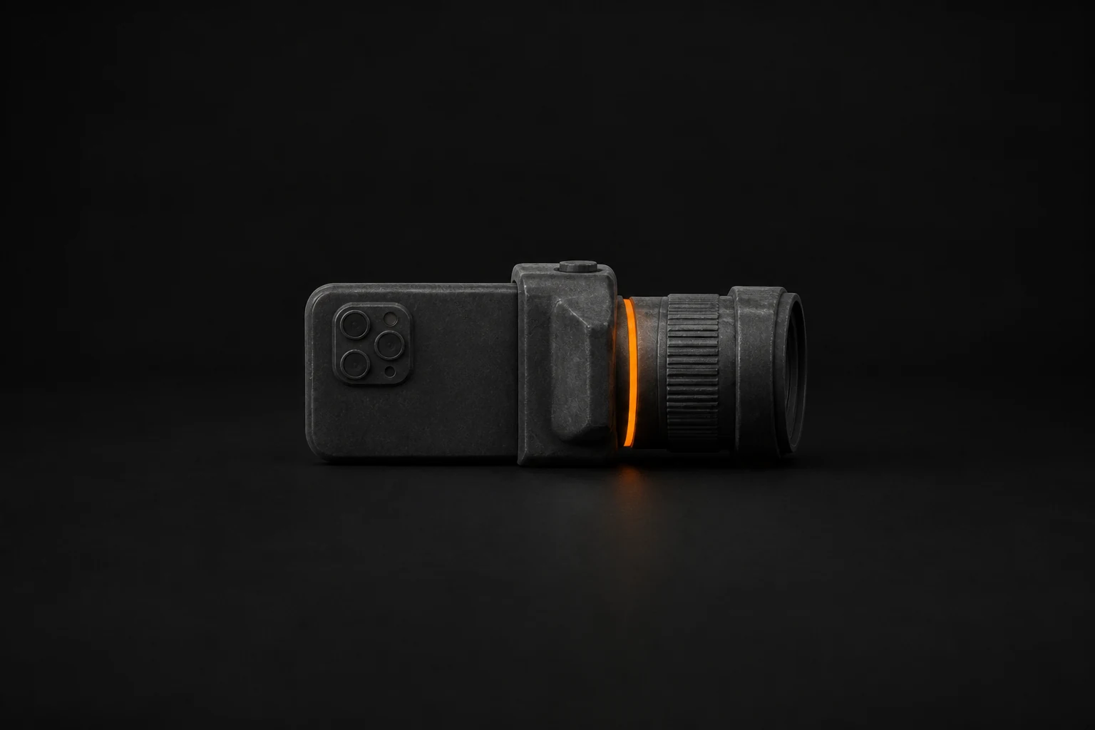 Gecombineerde smartphone- en cinemacamera voor twee productieroutes